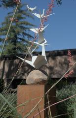 Public Sculpture of Origami Cranes
