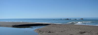 Tide Pool Returning to the Ocean